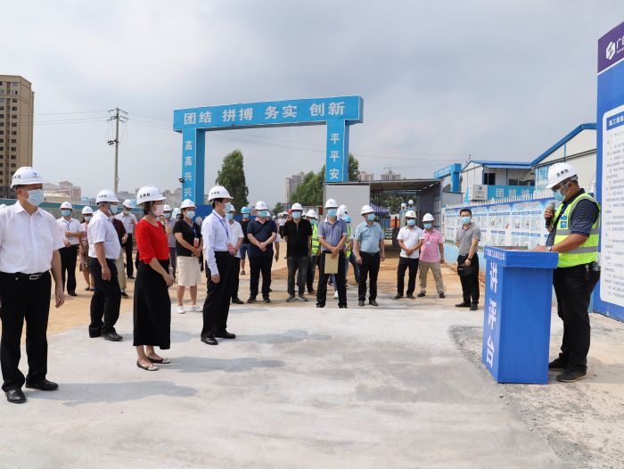 驻桂人大代表听取项目司理汇报。。。。。侯健杰 摄.jpg